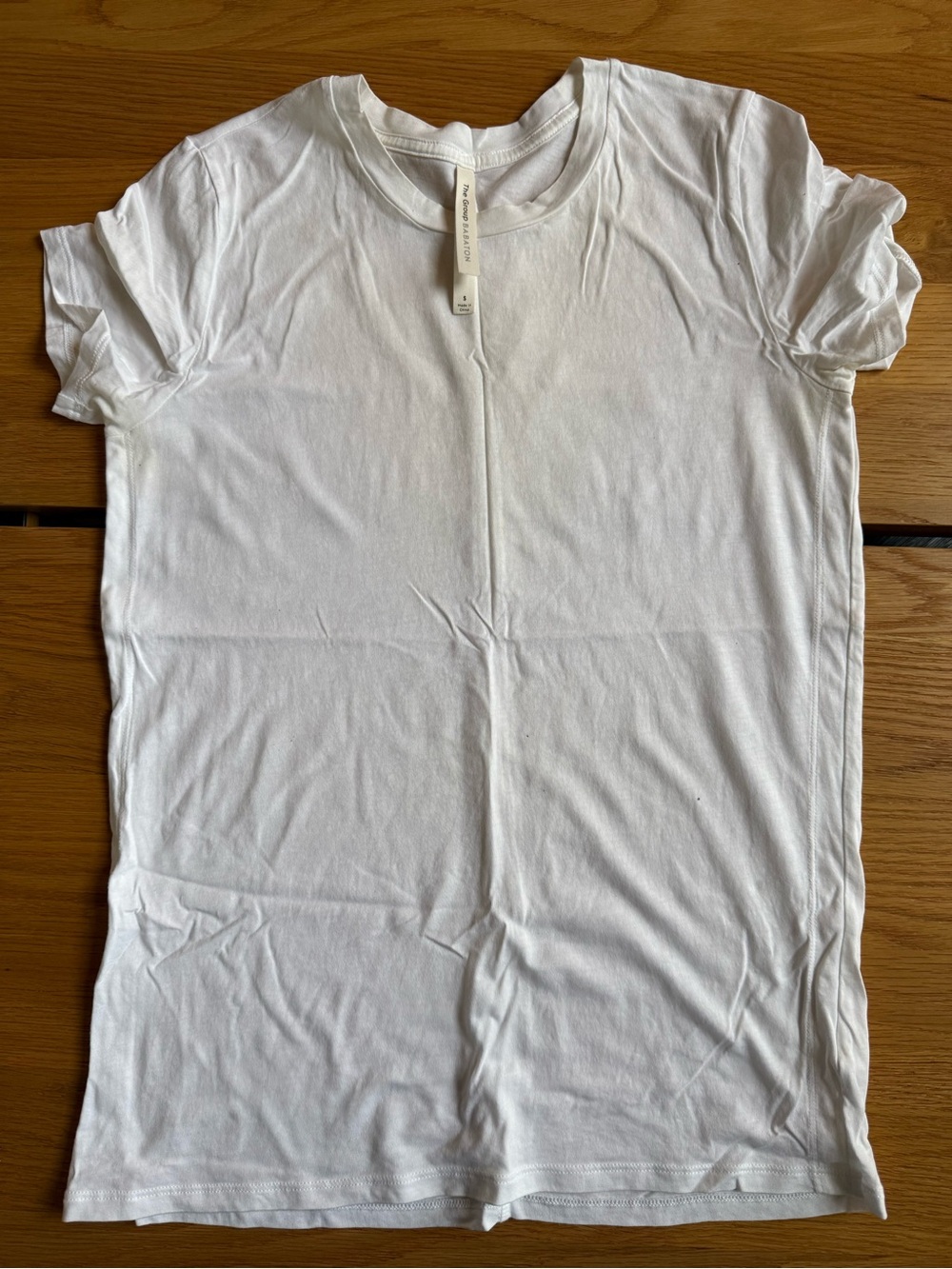 Babaton White Crewneck Tee
